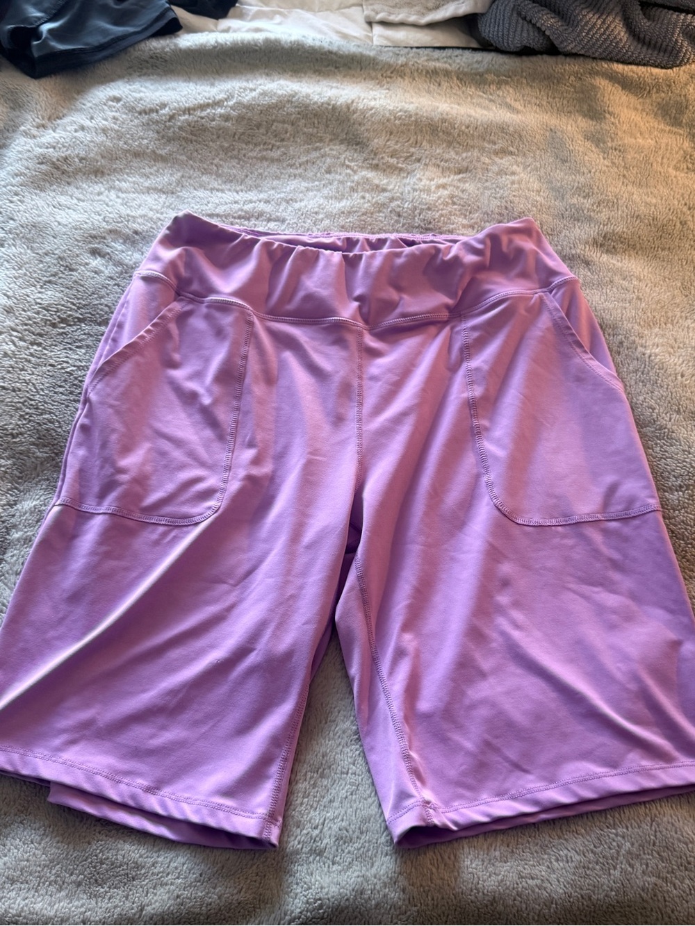 Bundle Liberty Pro Women's Purple and Magenta Bike Shorts - Medium - Picture 6 of 12